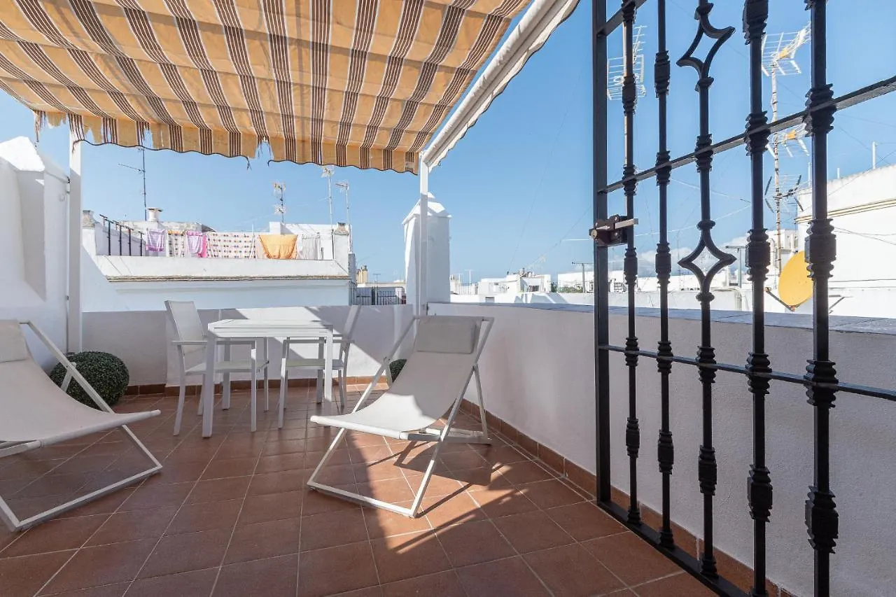Terraza Estampa De Cadiz Appartement