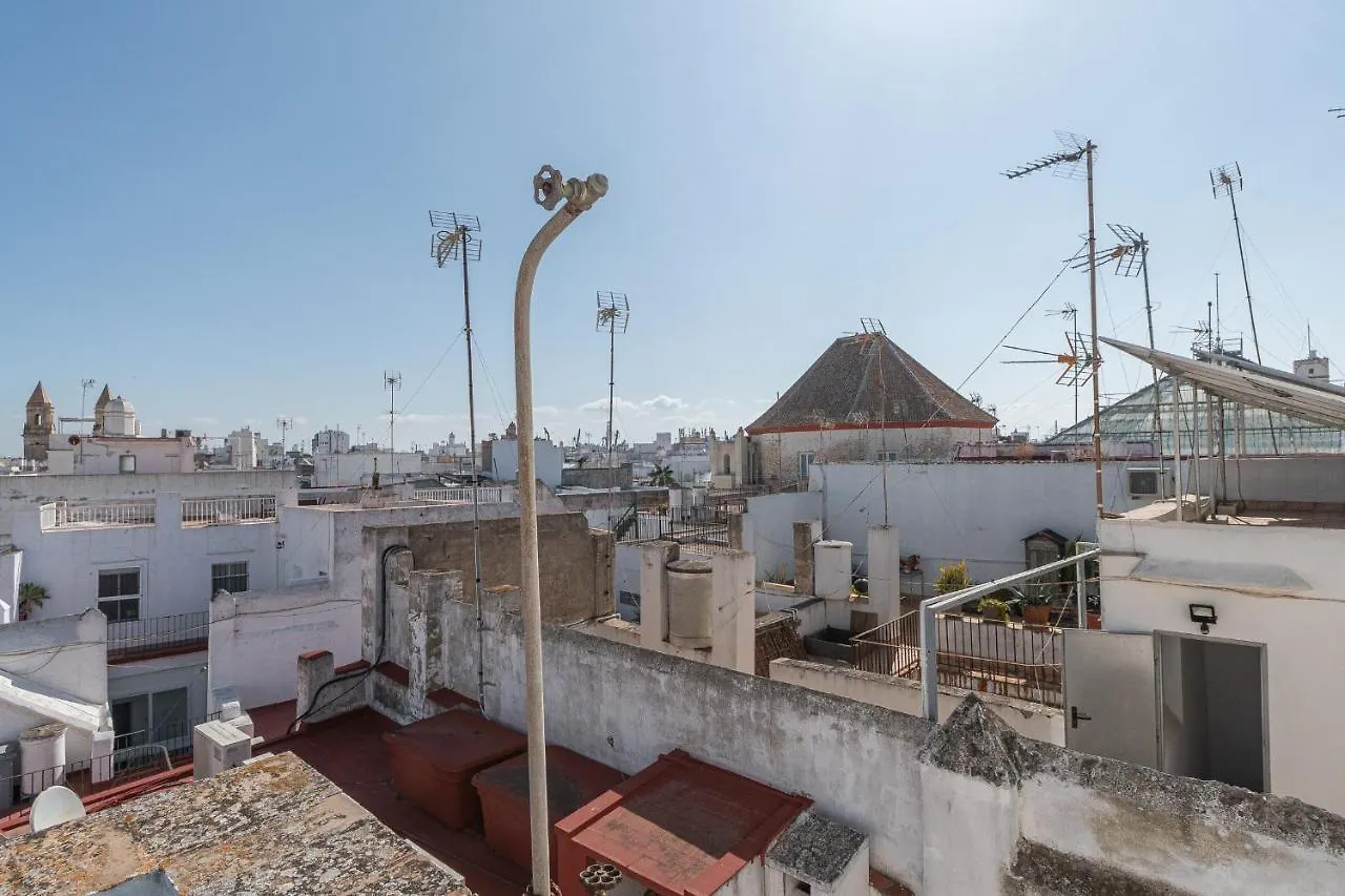 Terraza Estampa De Cadiz Appartement Spanje
